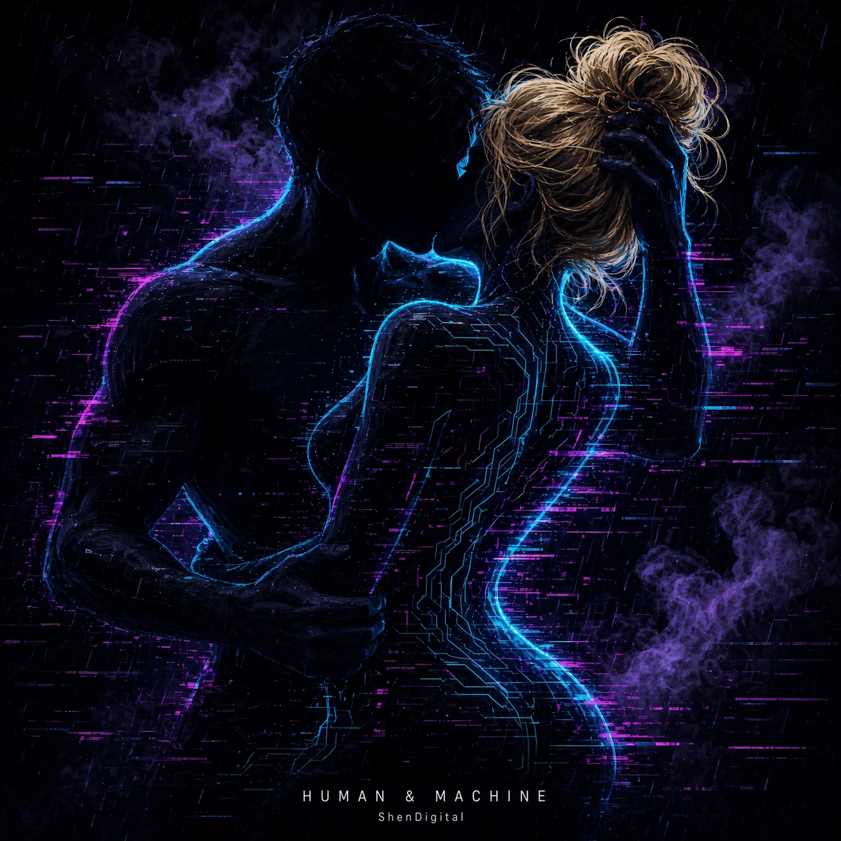 Human & Machine album cover by ShenDigital